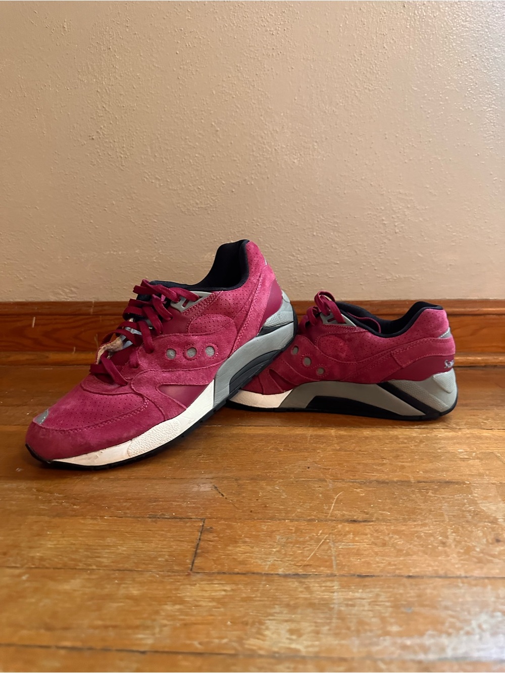 SAUCONY MEN G9 CONTROL (WINE), size 12